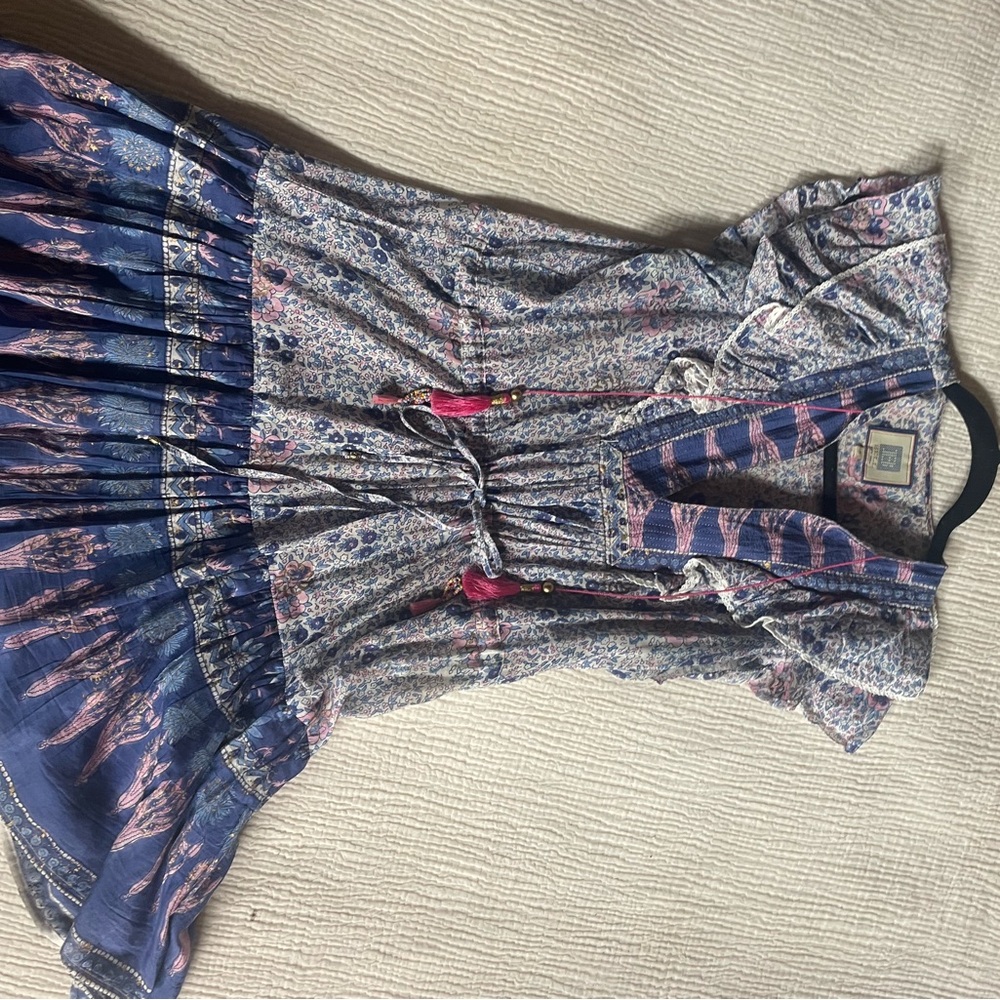 Bell Floral Blue and Pink women’s dress - Picture 3 of 3